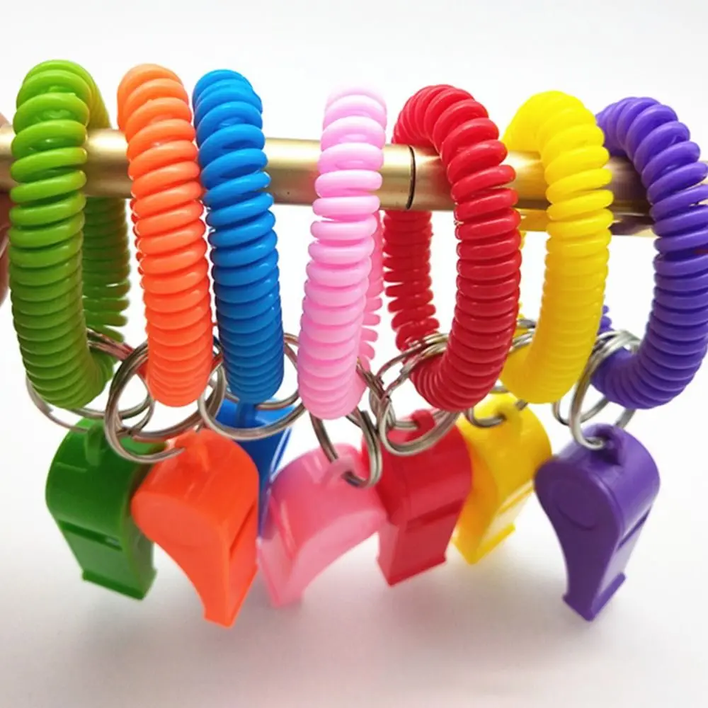 5pcs New Plastic Spring Wristband Whistle With Rope Rugby Party Whistle Referee Sport Whistle Training School Soccer Tools
5pcs New Plastic Spring Wristband Whistle With Rope Rugby Party Whistle Referee Sport Whistle Training School Soccer Tools