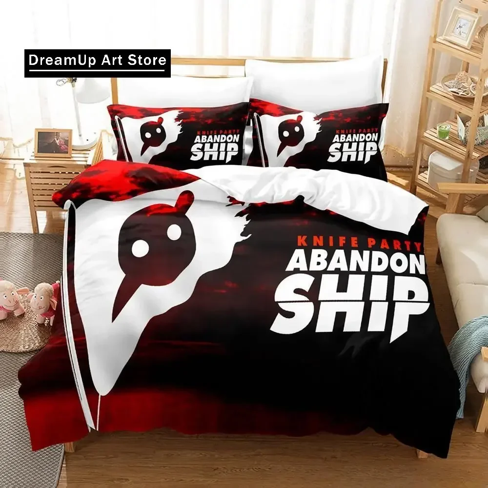 Комплект постельного белья Knife Party Abandon Ship Single Twin Full Queen King Size, комплект постельного белья для взрослых и детей, комплекты пододеяльников для спальни, музыкальная простыня
Комплект постельного белья Knife Party Abandon Ship Single Twin Full Queen King Size, комплект постельного белья для взрослых и детей, комплекты пододеяльников для спальни, музыкальная простыня