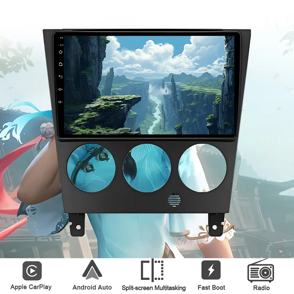 9‘’ QLED Android 14 8G Ram Car GPS Navi Music Video Multimedia Player For Subaru Impreza 2002 - 2007 Auto Stereo Head Unit
9‘’ QLED Android 14 8G Ram Car GPS Navi Music Video Multimedia Player For Subaru Impreza 2002 - 2007 Auto Stereo Head Unit