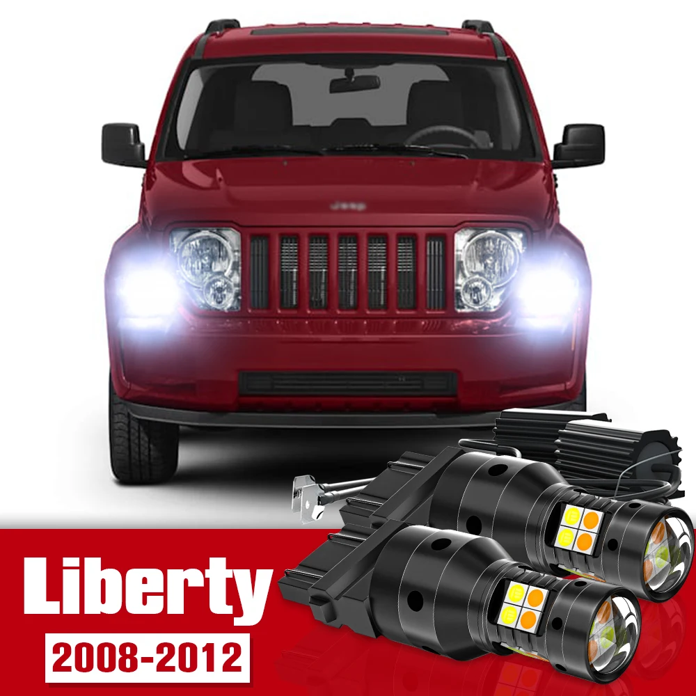 2pcs LED Accessories Dual Mode Turn Signal+Daytime Running Light DRL For Jeep Liberty KK 2008-2012 2009 2010 2011
2pcs LED Accessories Dual Mode Turn Signal+Daytime Running Light DRL For Jeep Liberty KK 2008-2012 2009 2010 2011