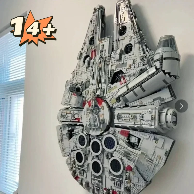 New Spaceship decoration collectible building block set, with a total of 7,541 pieces, suitable as a gift for boys and girls
New Spaceship decoration collectible building block set, with a total of 7,541 pieces, suitable as a gift for boys and girls