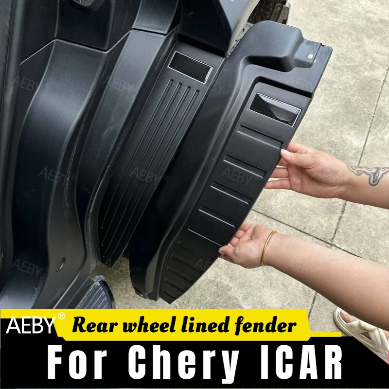 For Chery ICAR Rear fender liner cover fender splash guard,Four wheel fenders,Wheel arch trim protection,Car accessories
For Chery ICAR Rear fender liner cover fender splash guard,Four wheel fenders,Wheel arch trim protection,Car accessories