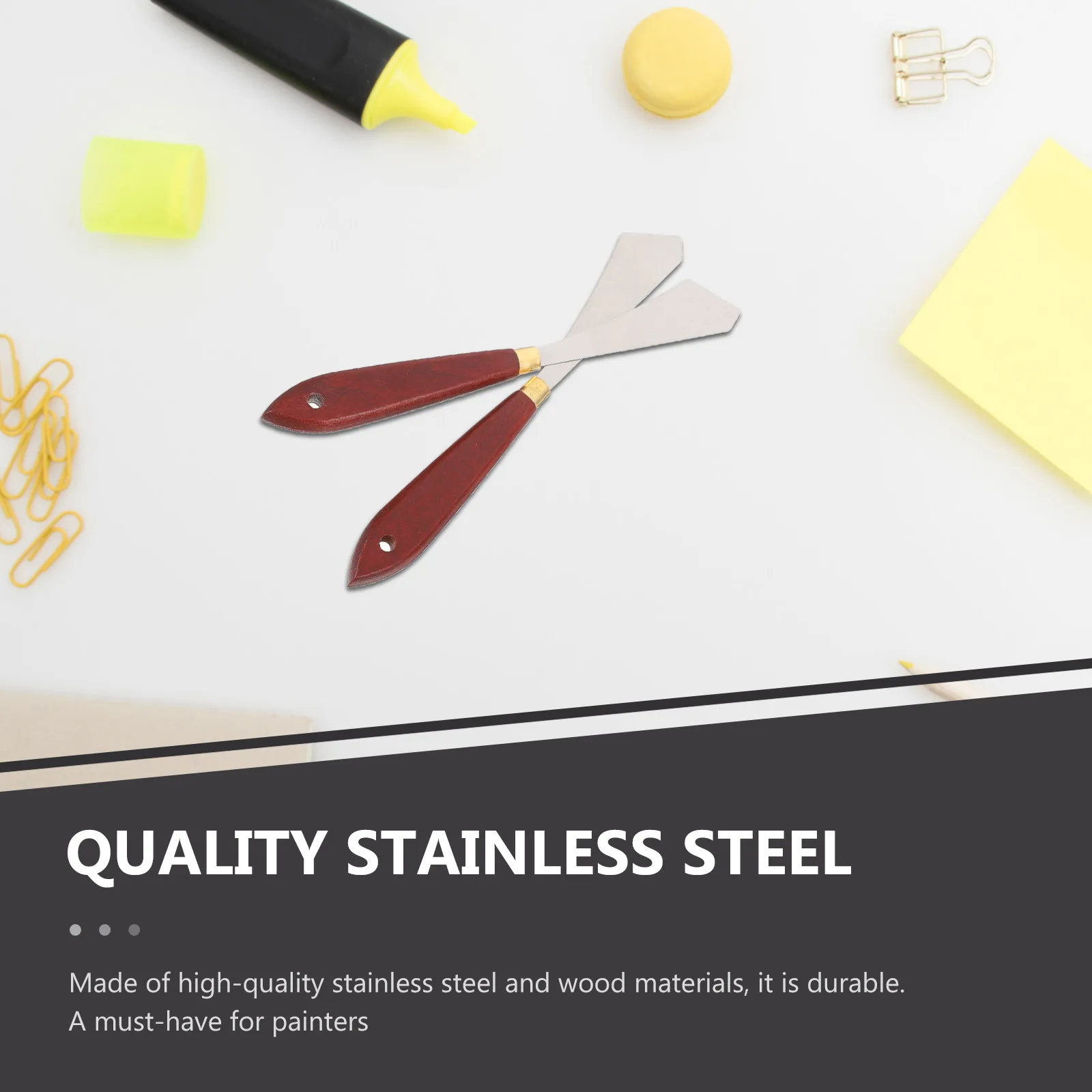 Набор из 4 профессиональных шпателей для рисования из нержавеющей стали, инструменты для смешивания пигментов, эргономичная деревянная ручка, легкие, портативные, для масляных красок
Набор из 4 профессиональных шпателей для рисования из нержавеющей стали, инструменты для смешивания пигментов, эргономичная деревянная ручка, легкие, портативные, для масляных красок