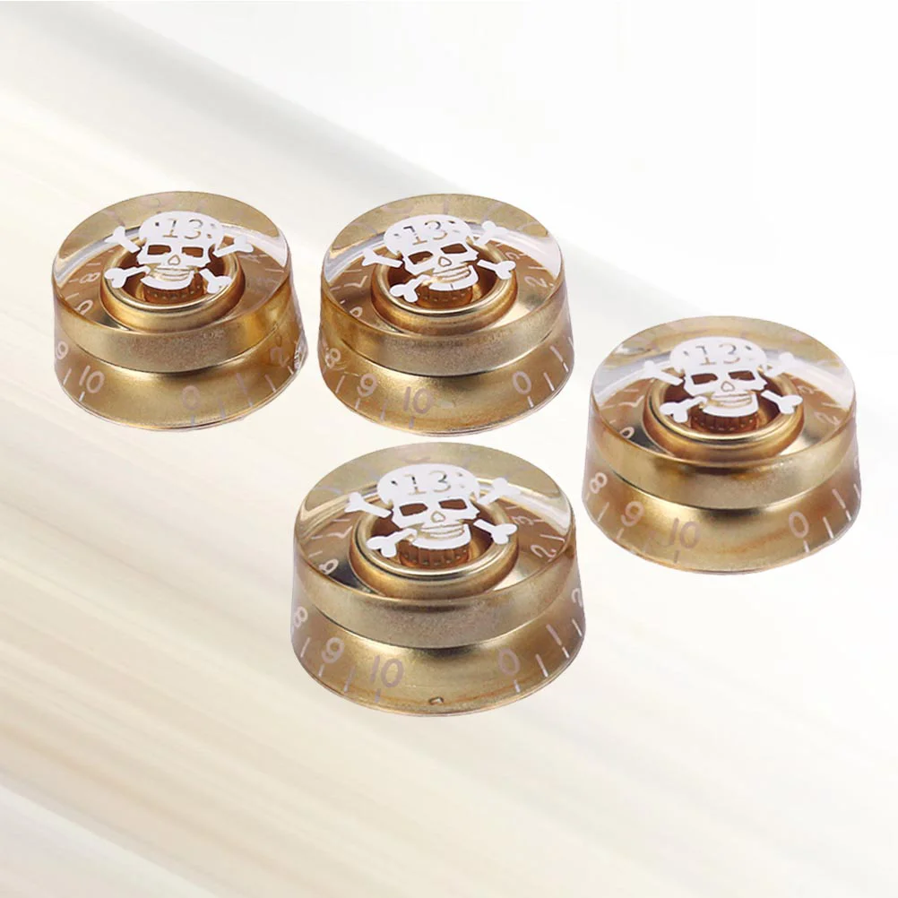 Electric Guitar Amp Universal Bass Knob Volume Tone Control Knobs Cap for Skull
Electric Guitar Amp Universal Bass Knob Volume Tone Control Knobs Cap for Skull