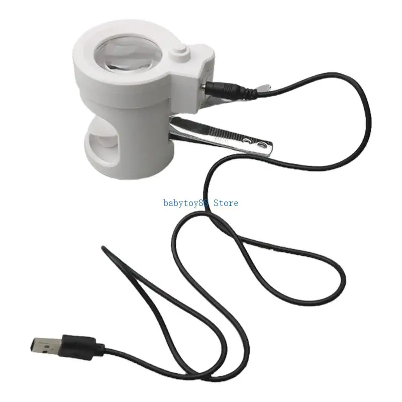 Y4UD Portable Magnifier Nails Trimmer Equipped Nails Clippers Feature Cylindrical Grip Bright LED Lighting for Elderly Care
Y4UD Portable Magnifier Nails Trimmer Equipped Nails Clippers Feature Cylindrical Grip Bright LED Lighting for Elderly Care