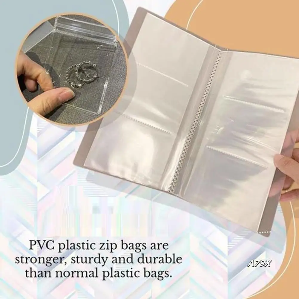 Transparent Jewelry Storage Book Set Jewelry Box Tissue Rack With Bag Transparent Jewelry Storage Book With Zipper Bag
Transparent Jewelry Storage Book Set Jewelry Box Tissue Rack With Bag Transparent Jewelry Storage Book With Zipper Bag