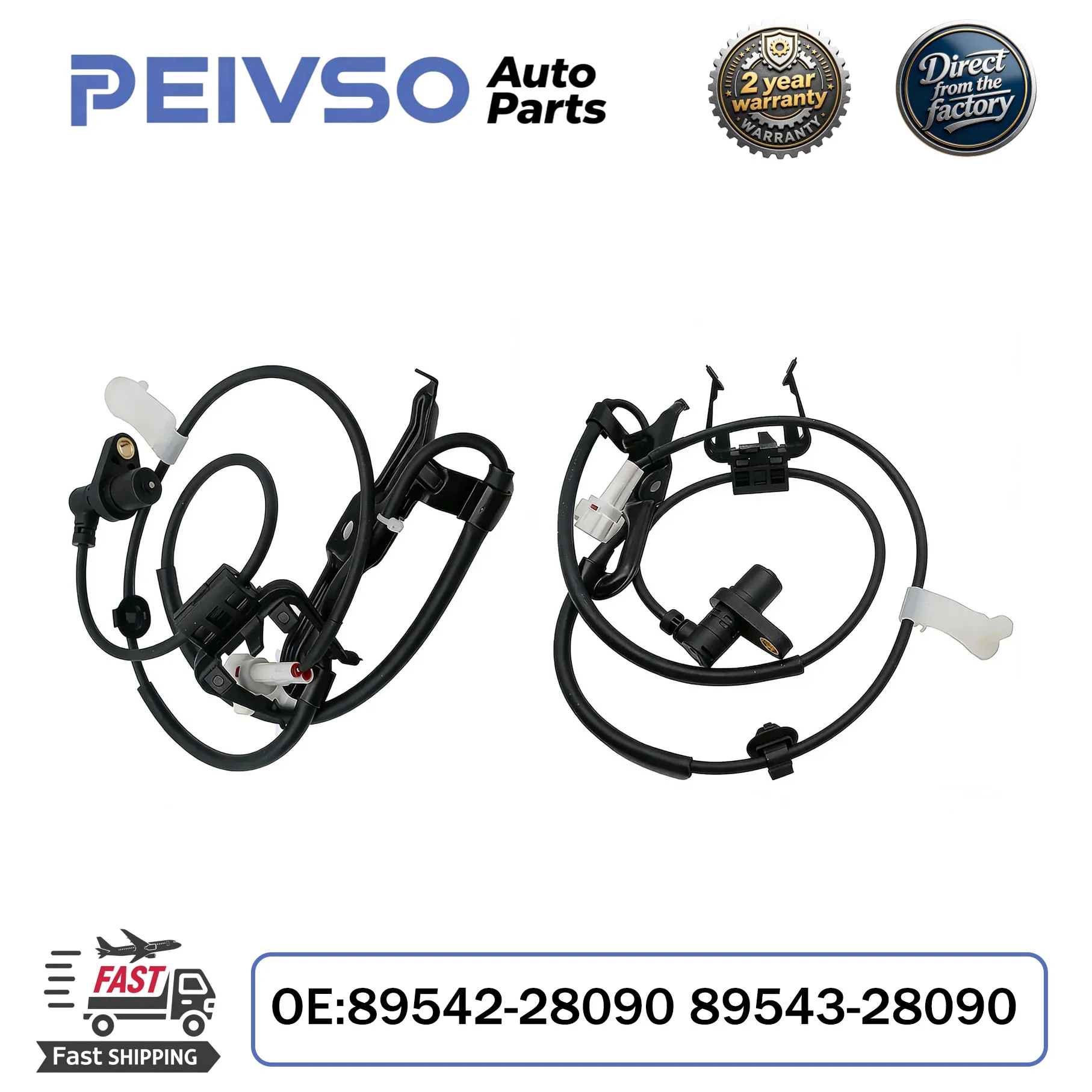 High Quality 89542-28090 89543-28090 Front LH/RH ABS Wheel Speed Sensor For Toyota Corolla Verso 8954328090 8954228090
High Quality 89542-28090 89543-28090 Front LH/RH ABS Wheel Speed Sensor For Toyota Corolla Verso 8954328090 8954228090