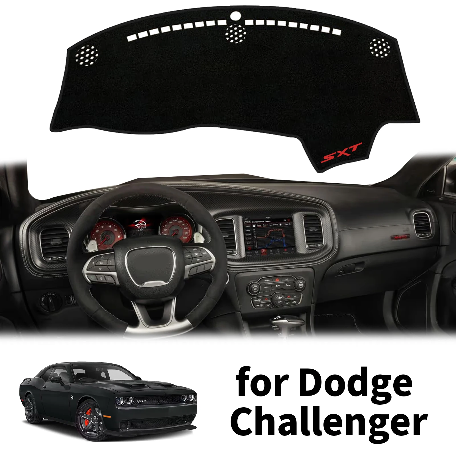 Коврик для приборной панели автомобиля для Dodge Challenger 2015-2023, защитный ковер, коврик для приборной панели, солнцезащитный коврик для приборной панели
Коврик для приборной панели автомобиля для Dodge Challenger 2015-2023, защитный ковер, коврик для приборной панели, солнцезащитный коврик для приборной панели