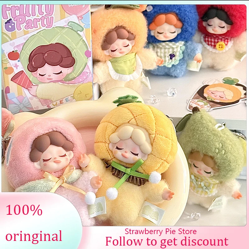 Authentic 8cm Wendy Mini Blind Box Fruit Party Series Vinly Doll Bag Pendent Aromatherapy Keychain Bag Pendant Girls Gift Toys
Authentic 8cm Wendy Mini Blind Box Fruit Party Series Vinly Doll Bag Pendent Aromatherapy Keychain Bag Pendant Girls Gift Toys