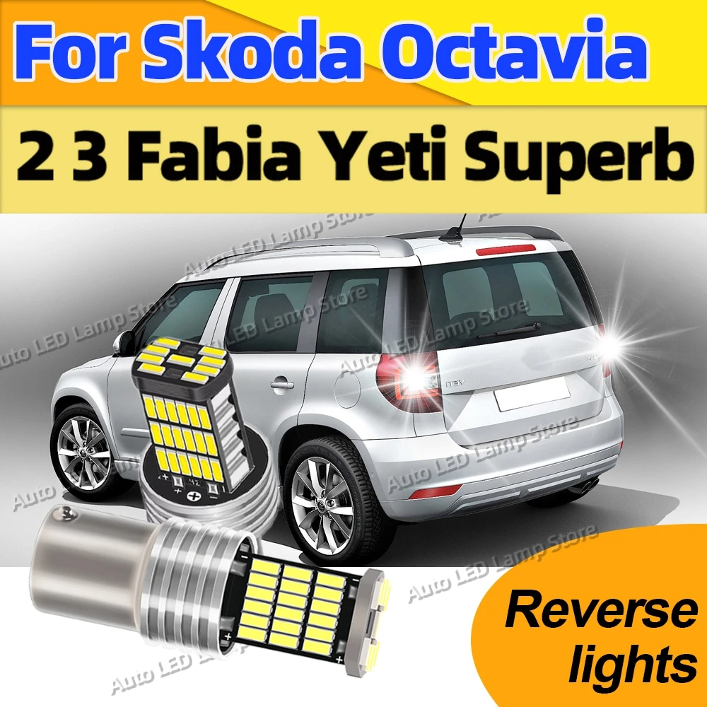High Quality LED Reverse Light Backup Blubs 1156 45smd 6000K BA15S P21W Canbus Lamp For Skoda Octavia 2 3 Fabia Yeti Superb
High Quality LED Reverse Light Backup Blubs 1156 45smd 6000K BA15S P21W Canbus Lamp For Skoda Octavia 2 3 Fabia Yeti Superb