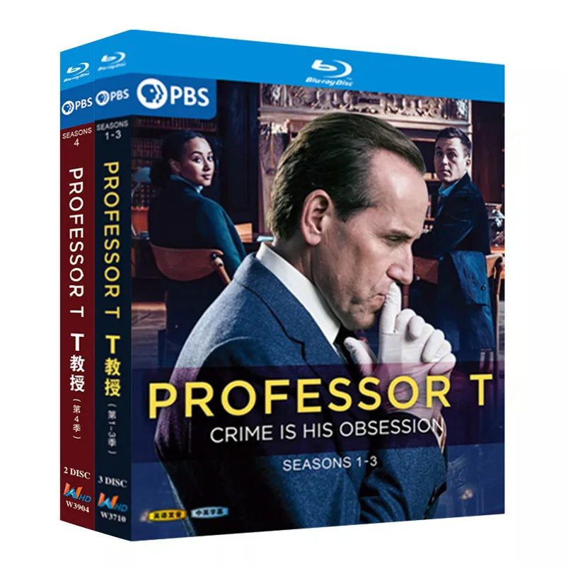 Blu-ray Ultra HD British TV Series Professor T Seasons 1–4 Box Set with English and Traditional Chinese Subtitles
Blu-ray Ultra HD British TV Series Professor T Seasons 1–4 Box Set with English and Traditional Chinese Subtitles