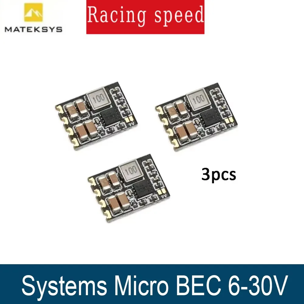 3 шт. Matek Systems Micro BEC 6-30 В до 5 В/9 В-ADJ понижающий регулятор для моделей запасные части DIY аксессуары RC
3 шт. Matek Systems Micro BEC 6-30 В до 5 В/9 В-ADJ понижающий регулятор для моделей запасные части DIY аксессуары RC