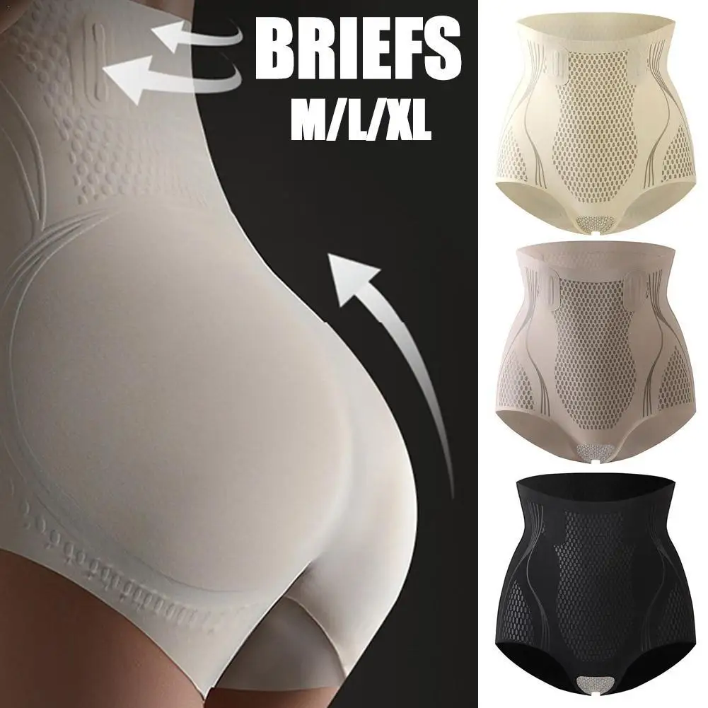 Ice Silk Ion Fiber Repair Shaping Women Tummy Control Sculpt Underwear Short High Waisted Body Shaper Briefs Firm Pant Shapewear
Ice Silk Ion Fiber Repair Shaping Women Tummy Control Sculpt Underwear Short High Waisted Body Shaper Briefs Firm Pant Shapewear