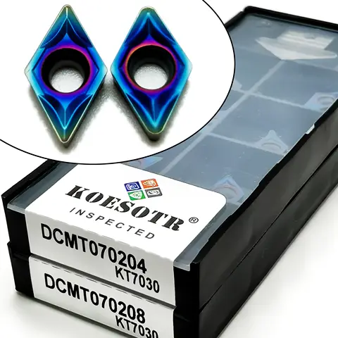 DCMT070204 DCMT070208 KT7030 High quality internal turning tool CNC Machine Tool Carbide Turning Tool Turning inserts DCMT0702
