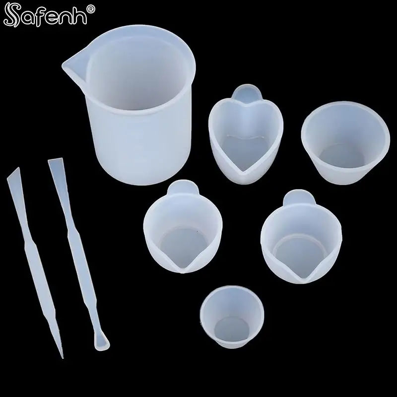 1pcs Resin Glue Tool Silicone Measuring Cup Split Cup Resin Silicone Mould Handmade DIY Jewelry Making Tool Epoxy Resin Cup
1pcs Resin Glue Tool Silicone Measuring Cup Split Cup Resin Silicone Mould Handmade DIY Jewelry Making Tool Epoxy Resin Cup