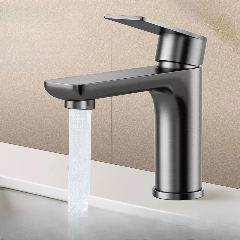 304 Stainless Steel Hot Cold Water Basin Faucet Home Bathroom Vanity Sink Mixer Tap Single Hole Wash Hand Water Tap
304 Stainless Steel Hot Cold Water Basin Faucet Home Bathroom Vanity Sink Mixer Tap Single Hole Wash Hand Water Tap
