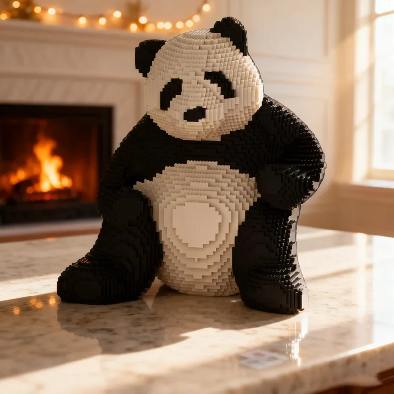 5749pcs MOC Panda Sculpturesed Model Building Blocks Architecture Assemble DIY Festival Gifts Idea Toy Education Brick Birthday
5749pcs MOC Panda Sculpturesed Model Building Blocks Architecture Assemble DIY Festival Gifts Idea Toy Education Brick Birthday