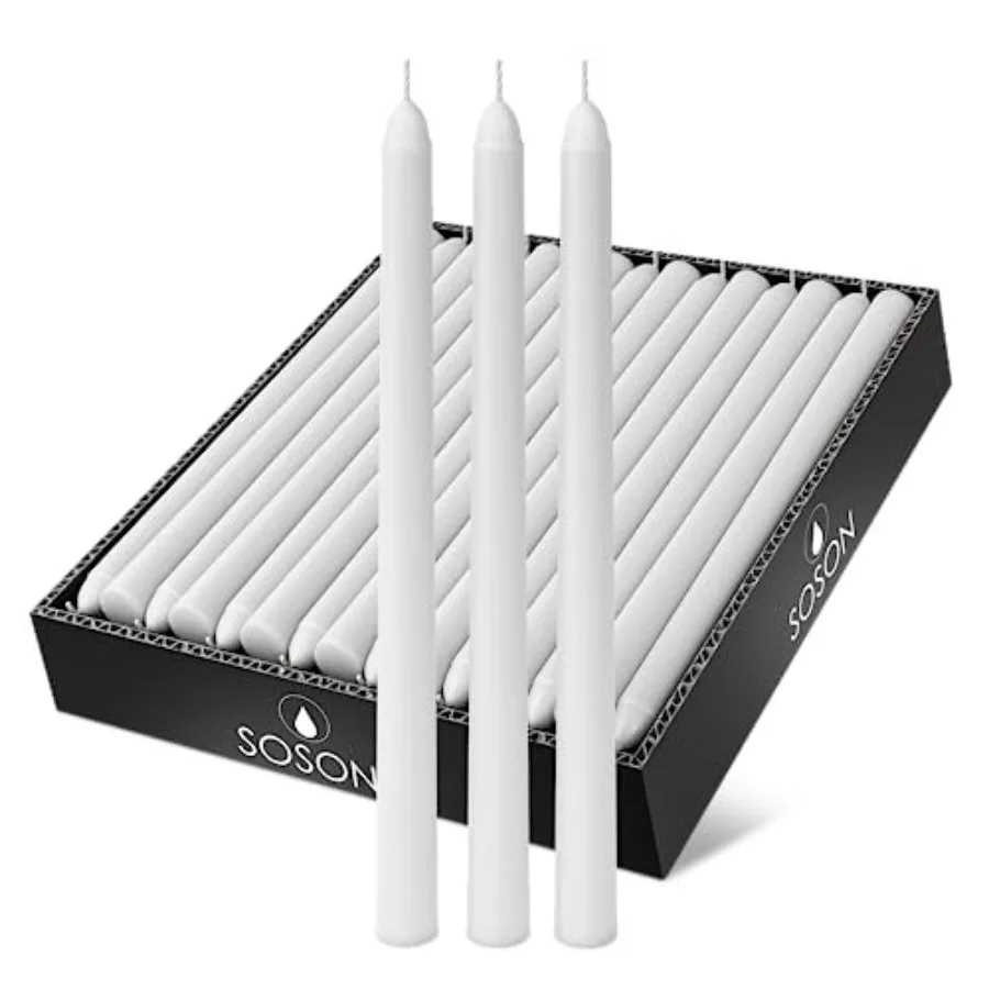 Taper Candle Sticks, Set of Candle Sticks, Tape Candles, Dripless Taper Candles, Candlesticks, Tall Candles, Taper Candles Bulk
Taper Candle Sticks, Set of Candle Sticks, Tape Candles, Dripless Taper Candles, Candlesticks, Tall Candles, Taper Candles Bulk