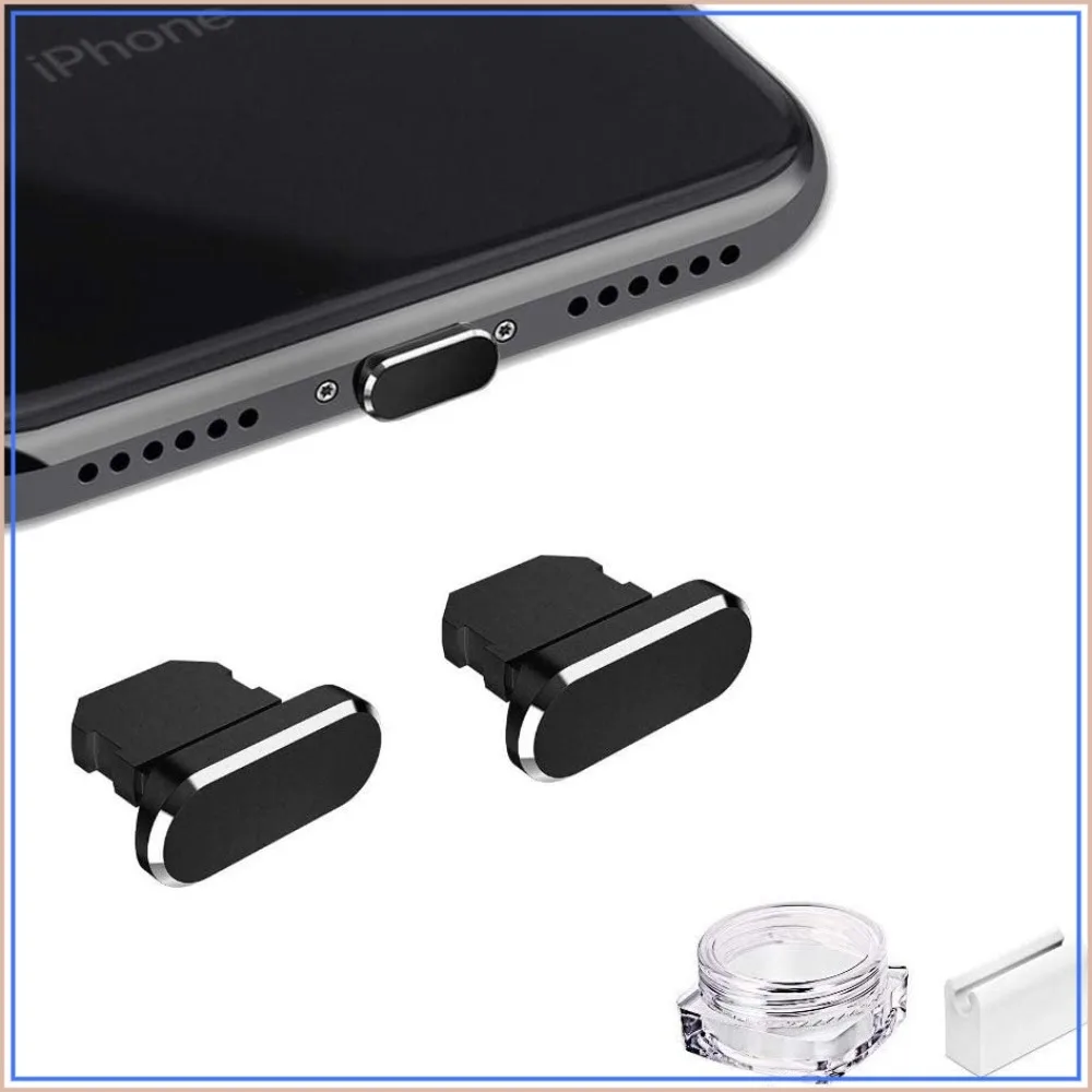 2 Pack Metal Lightning Port Dust Plug for iPhone 14 13 12 11 X XS XR 8 7 SE Mini Plus Pro Max iPad AirPods with Holder Box
2 Pack Metal Lightning Port Dust Plug for iPhone 14 13 12 11 X XS XR 8 7 SE Mini Plus Pro Max iPad AirPods with Holder Box