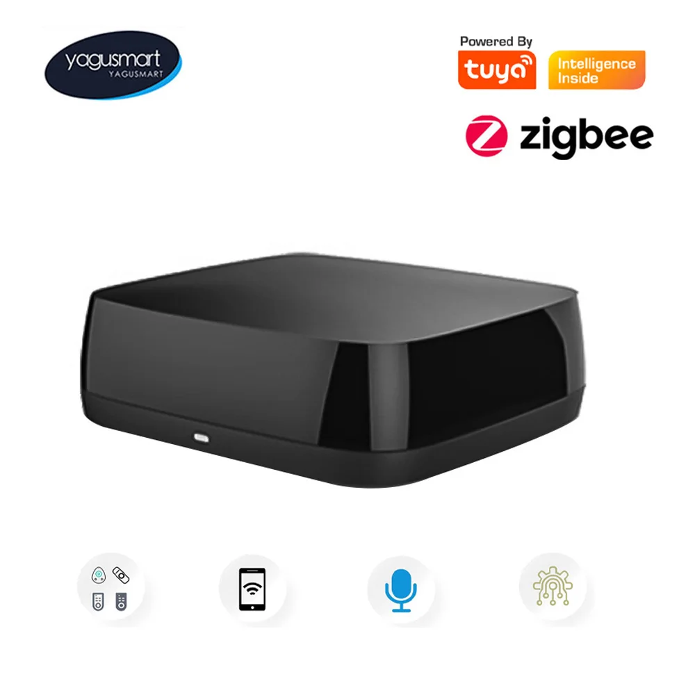 Yagusmart Zigbee Smart Remote Control IR Automation Scene Alexa Google Home Voice Control for Electric Fan TV Water Heater
Yagusmart Zigbee Smart Remote Control IR Automation Scene Alexa Google Home Voice Control for Electric Fan TV Water Heater