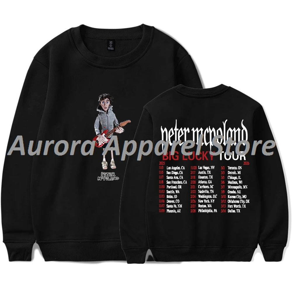 Peter McPoland Big Lucky Tour Merch толстовки с круглым вырезом для женщин и мужчин уличная футболка с длинными рукавами
Peter McPoland Big Lucky Tour Merch толстовки с круглым вырезом для женщин и мужчин уличная футболка с длинными рукавами