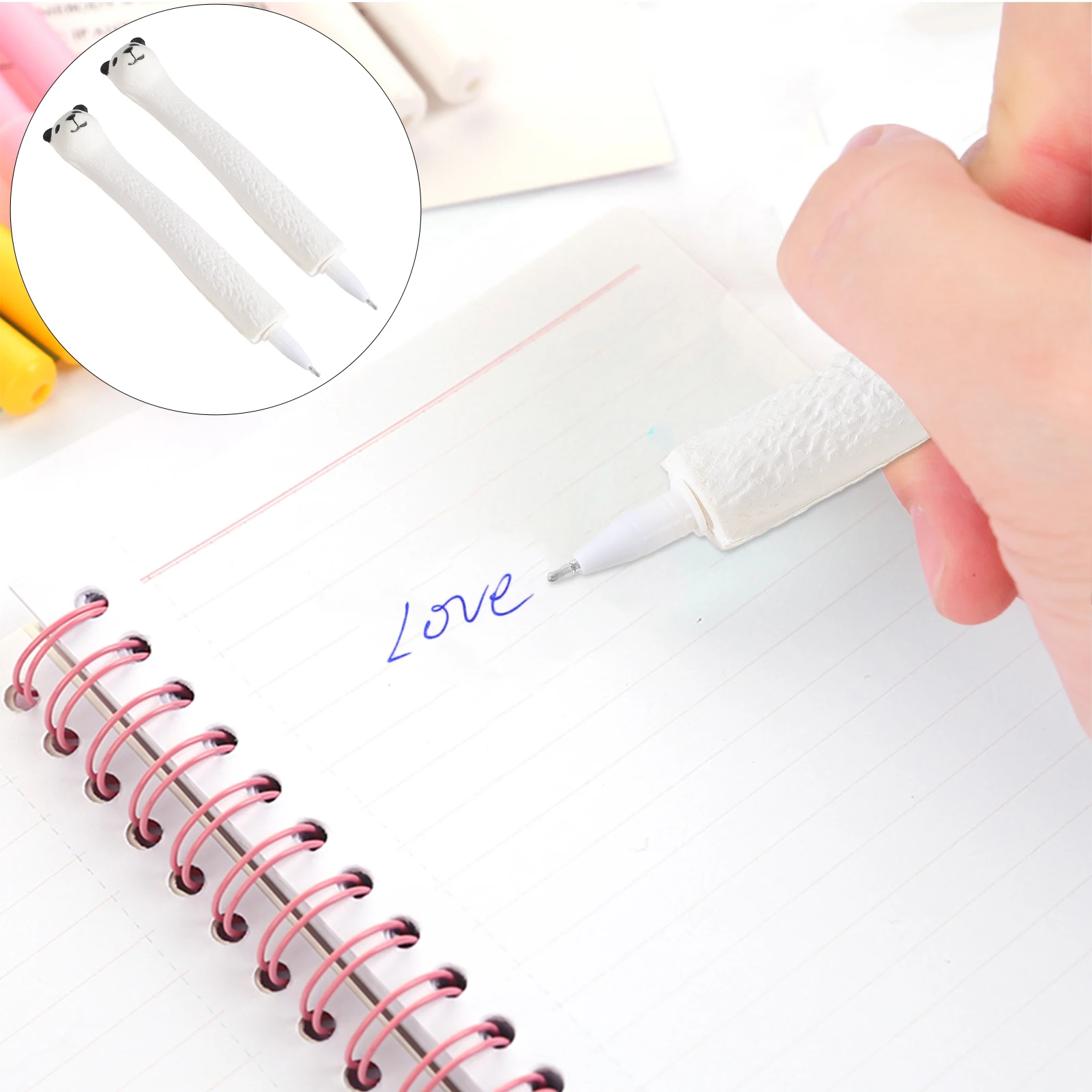2 Pcs Stress Pen Gel Toy Students Stationery Squeeze Squeezing Writing Cartoon Ink Pens
2 Pcs Stress Pen Gel Toy Students Stationery Squeeze Squeezing Writing Cartoon Ink Pens