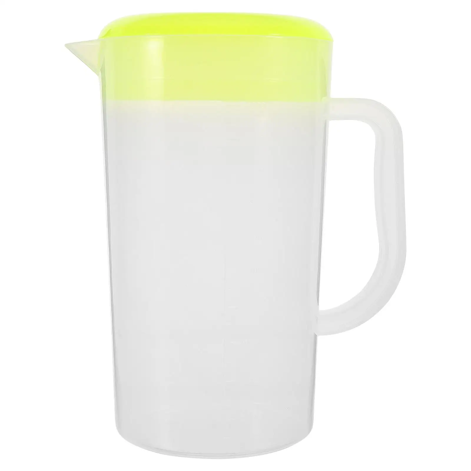 Plastic Cold Water Pitcher Large Capacity Clear Jug for Refrigerator Yellow Bottle Stand Heat Cold Resistance
Plastic Cold Water Pitcher Large Capacity Clear Jug for Refrigerator Yellow Bottle Stand Heat Cold Resistance