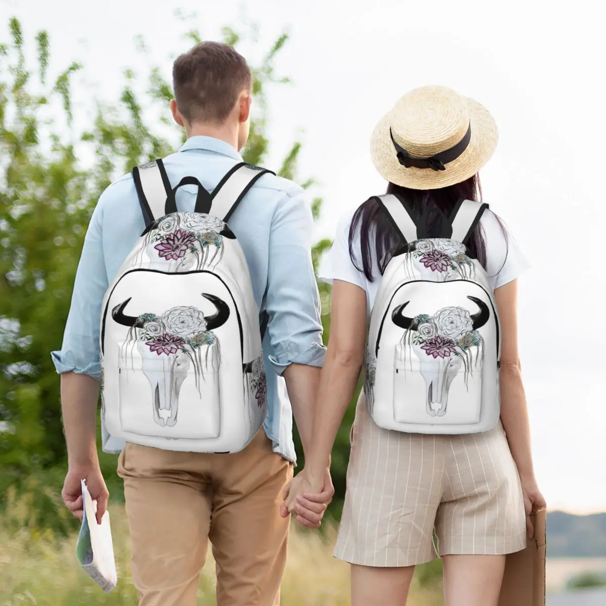 Boho Skull Backpack Student BookBag Children School Bag Laptop Shoulder Bags for Men Women
Boho Skull Backpack Student BookBag Children School Bag Laptop Shoulder Bags for Men Women