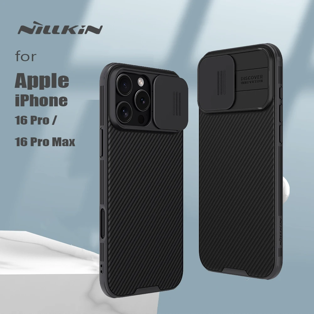 For iPhone 16 Pro Max / 16 Pro Nillkin Case Camshiled Pro Camera Slide Cover Protection Hard PC Back Cover
For iPhone 16 Pro Max / 16 Pro Nillkin Case Camshiled Pro Camera Slide Cover Protection Hard PC Back Cover