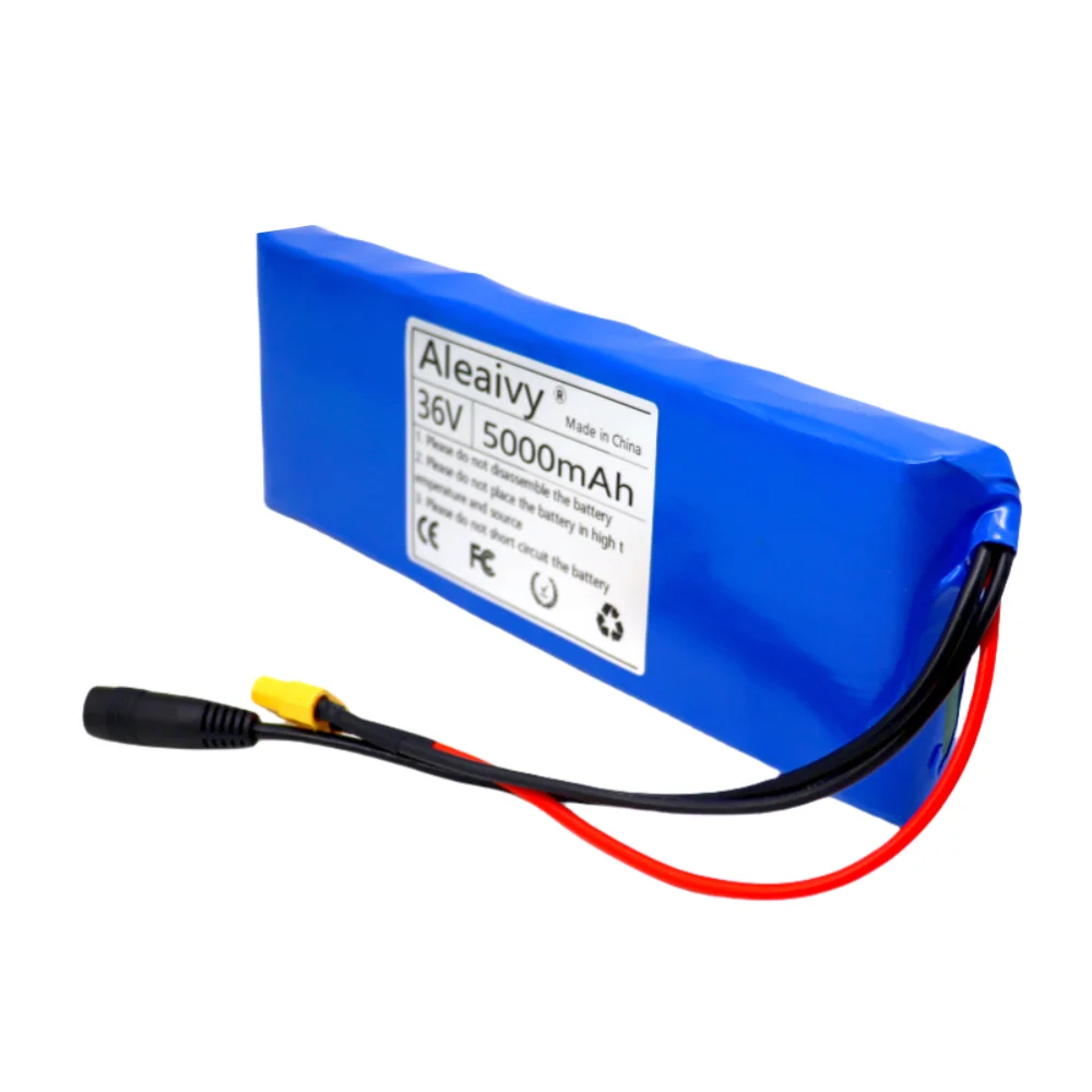 5Ah 18650 Lithium Li-ion Rechargeable Battery 36V 10S1P 5000mAh Battery Pack Electric Car Bicycle Scooter 20A BMS 250W 500W
5Ah 18650 Lithium Li-ion Rechargeable Battery 36V 10S1P 5000mAh Battery Pack Electric Car Bicycle Scooter 20A BMS 250W 500W