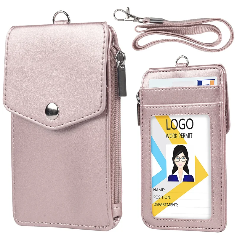 Badge Vertical Multi-card Factory Card Men and Women's Work Card Leather Simple Card Holder Student Id Hang Card Bags
Badge Vertical Multi-card Factory Card Men and Women's Work Card Leather Simple Card Holder Student Id Hang Card Bags