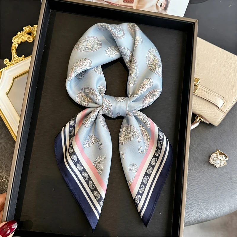 Silk Hijab Scarf Fashion Female Shawl Headscarf Shawls Neckerchief Bandana Ribbon Foulards Femme Luxury Accesories Brands
Silk Hijab Scarf Fashion Female Shawl Headscarf Shawls Neckerchief Bandana Ribbon Foulards Femme Luxury Accesories Brands
