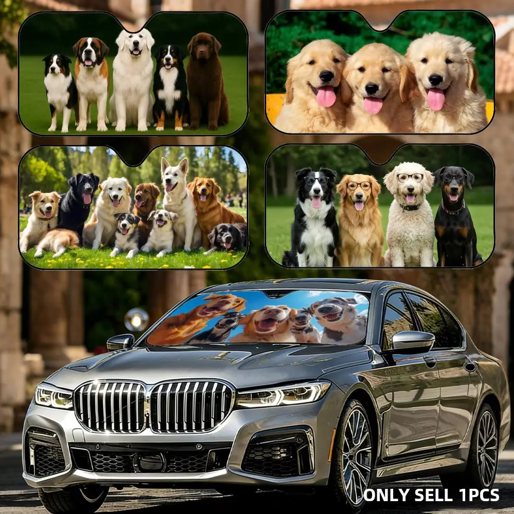 Cute Dog Close Up Sun Visor Car Windshield Sun Shade Front Window Sunshade UV Block Heat Insulation Cover Parasol
Cute Dog Close Up Sun Visor Car Windshield Sun Shade Front Window Sunshade UV Block Heat Insulation Cover Parasol