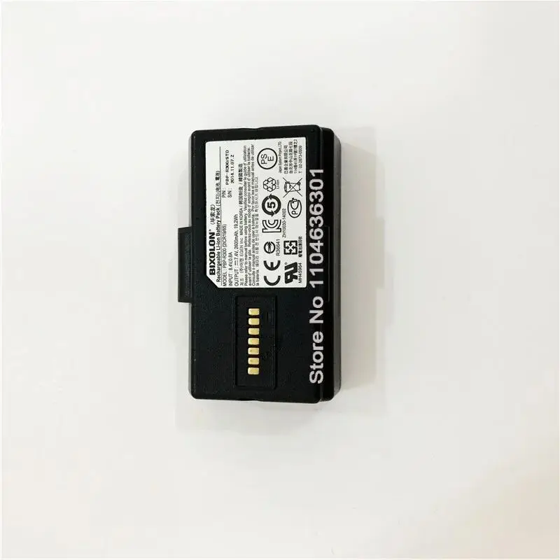 Оригинальный б/у аккумулятор 7,4 В 2500 мАч SPP-R400 PBP-R300 для аккумулятора принтера BIXOLON SPP-R300 R318 R418 R310
Оригинальный б/у аккумулятор 7,4 В 2500 мАч SPP-R400 PBP-R300 для аккумулятора принтера BIXOLON SPP-R300 R318 R418 R310