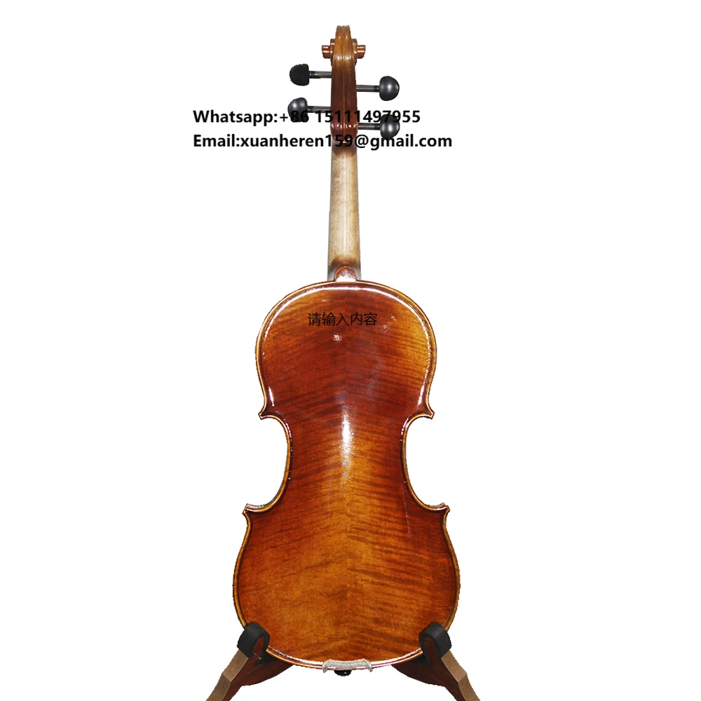 SurpassMusic Wholesale Handmade Violin 4/4 3/4 1/2 Size Solid Spruce and Maple Spirit Varnish Great Flamed Grain
SurpassMusic Wholesale Handmade Violin 4/4 3/4 1/2 Size Solid Spruce and Maple Spirit Varnish Great Flamed Grain
