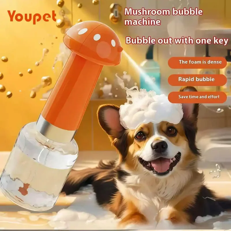 Pet Bubbler Usb Charging Pet Shower Foaming Machine Automatic Soap Dispenser automatic Pet Washing Bubbler Dog Accessories
Pet Bubbler Usb Charging Pet Shower Foaming Machine Automatic Soap Dispenser automatic Pet Washing Bubbler Dog Accessories