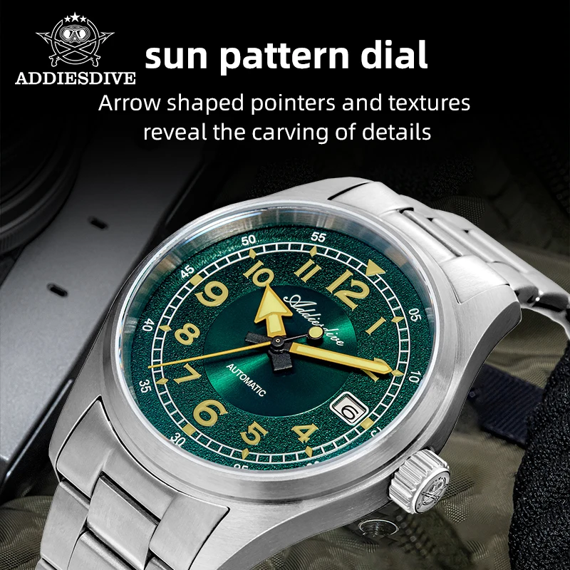 ADDIESDIVE мужские новые часы дайверские роскошные сапфировое стекло календарь водостойкие 200 м вечерние светящиеся автоматические механические часы reloj
ADDIESDIVE мужские новые часы дайверские роскошные сапфировое стекло календарь водостойкие 200 м вечерние светящиеся автоматические механические часы reloj