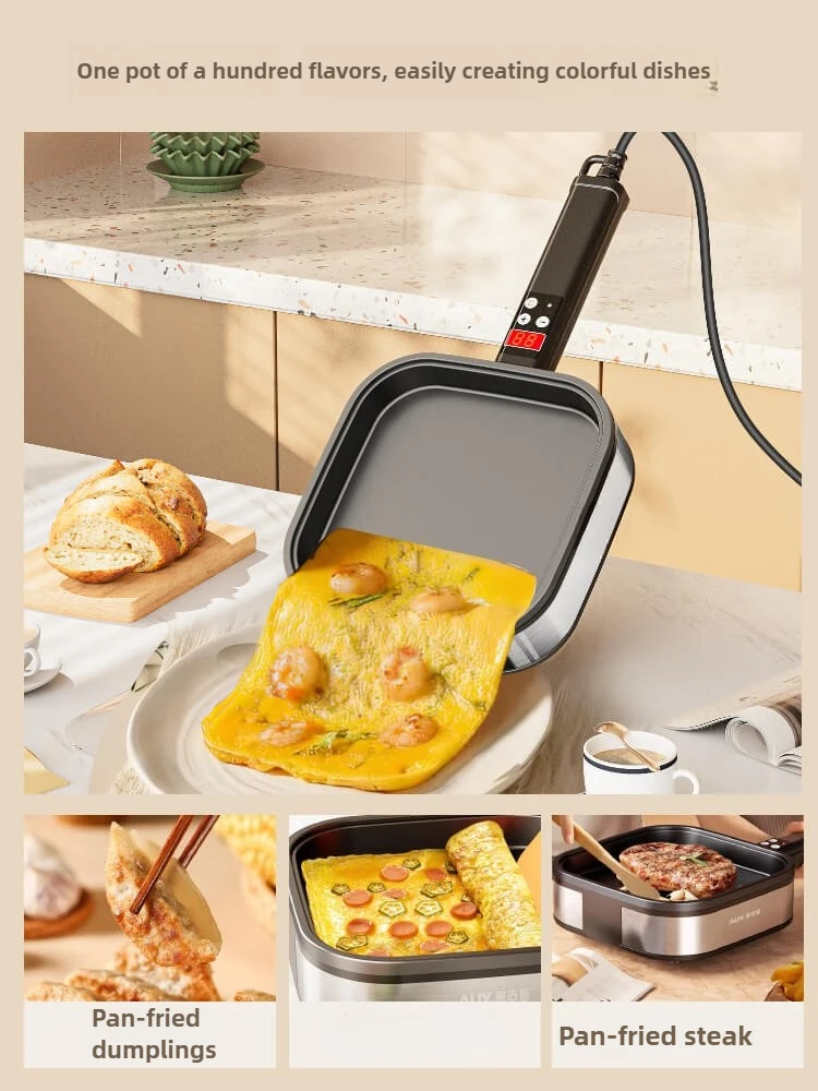 220 В мини электрическая блинница с антипригарным покрытием, сковорода для завтрака, многофункциональная блинница для домашнего использования
220 В мини электрическая блинница с антипригарным покрытием, сковорода для завтрака, многофункциональная блинница для домашнего использования