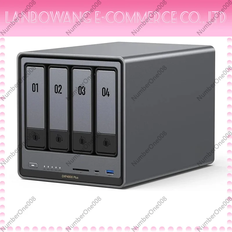 DXP4800 Plus 4 Bay Desktop NAS Pentium Gold 8505 5 Core CPU 4K 60Hz Network Attached Storage (Diskless)
DXP4800 Plus 4 Bay Desktop NAS Pentium Gold 8505 5 Core CPU 4K 60Hz Network Attached Storage (Diskless)