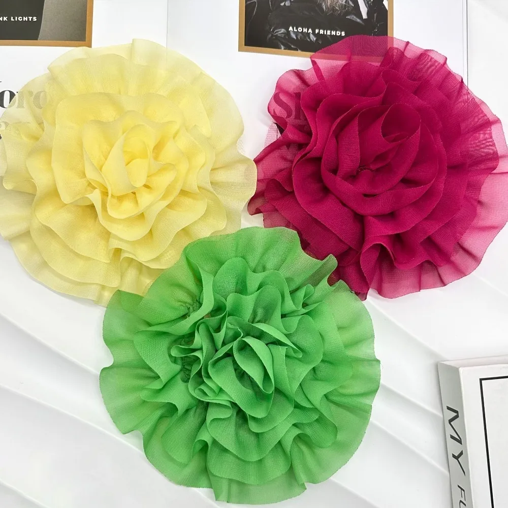 New DIY Flower Patch Handmade 18cm Chest Flower Organza Sewing Applique Clothing Decoration
New DIY Flower Patch Handmade 18cm Chest Flower Organza Sewing Applique Clothing Decoration