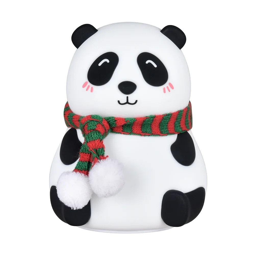 Night Light Cartoon Silicone Panda USB Rechargeable Touch Sensor Colorful Silicone Lamp Bedroom Bedside Lamp for Children Kids
Night Light Cartoon Silicone Panda USB Rechargeable Touch Sensor Colorful Silicone Lamp Bedroom Bedside Lamp for Children Kids