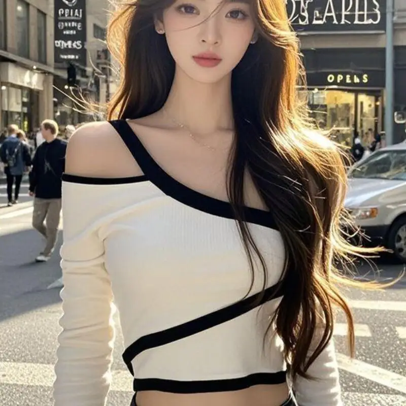 Модные женские топы Kawaii: сексуальные, повседневные, с мультяшным принтом, с длинным рукавом, для ранней осени, с вырезами, облегающие
Модные женские топы Kawaii: сексуальные, повседневные, с мультяшным принтом, с длинным рукавом, для ранней осени, с вырезами, облегающие