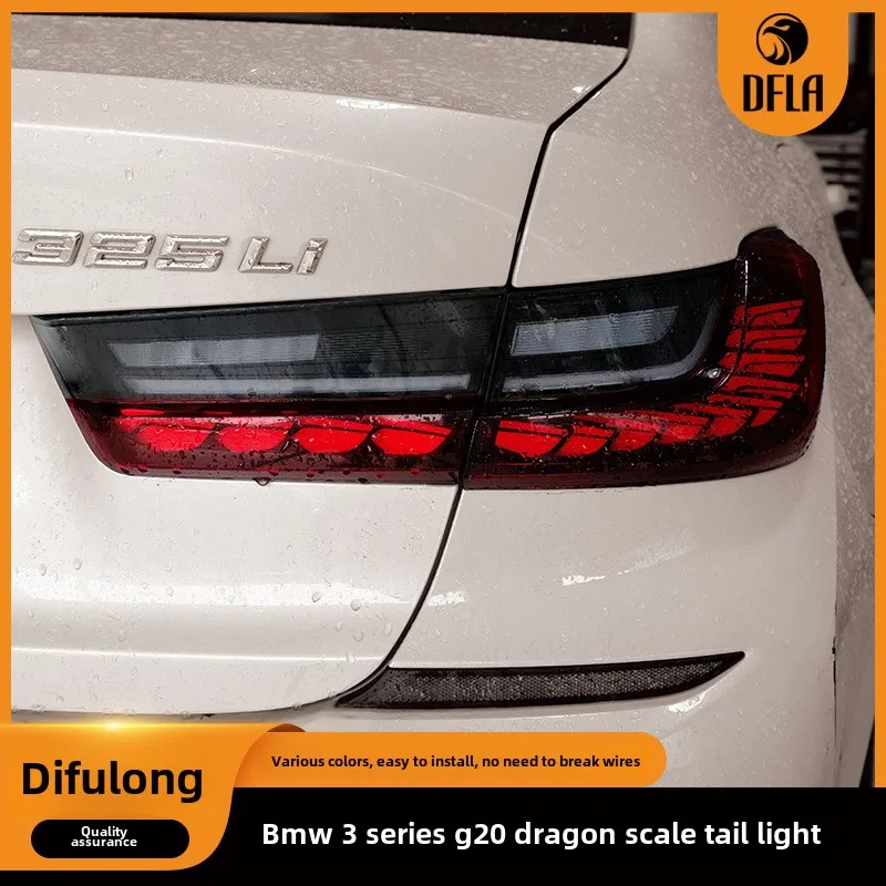 Applicable To BMW 3 Series Dragon Scale Tail Light OLED Black and Red Modified Brake Light G20G28G80 Car Modified Tail Light
Applicable To BMW 3 Series Dragon Scale Tail Light OLED Black and Red Modified Brake Light G20G28G80 Car Modified Tail Light