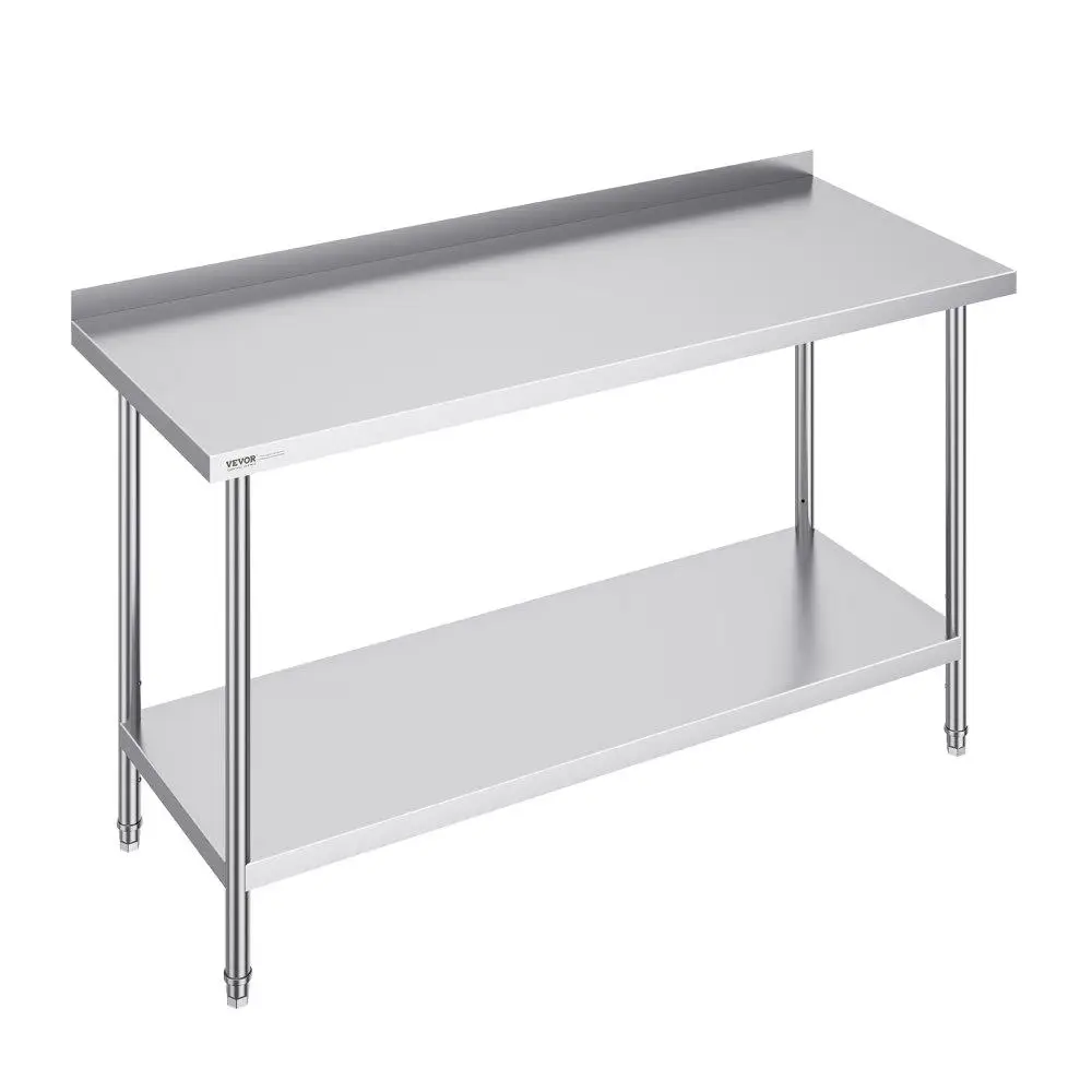 24x60x36InchStainlessSteelCommercialFoodPrepTableHeavyDutyMetalConstructionAdjustableHeightforRestaurantKitchenHotel
24x60x36InchStainlessSteelCommercialFoodPrepTableHeavyDutyMetalConstructionAdjustableHeightforRestaurantKitchenHotel