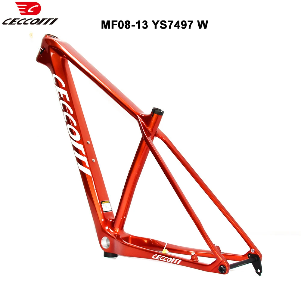 Рама для велосипеда CECCOTTI MF08 29er MTB T1000 полностью карбоновая BSA Hardtial
Рама для велосипеда CECCOTTI MF08 29er MTB T1000 полностью карбоновая BSA Hardtial
