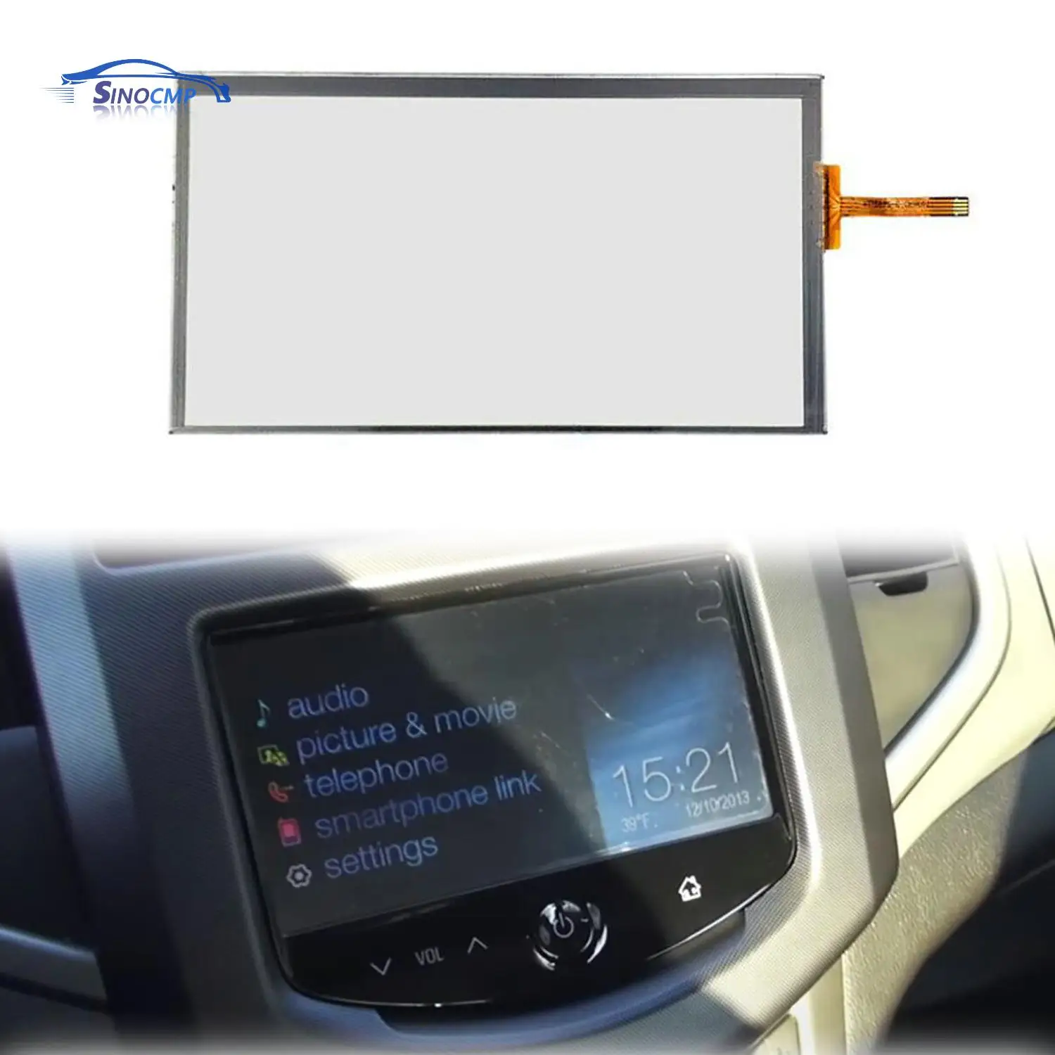 1 PC LA070WV1-TD05 7" Radio Touch Screen Glass For 2012-2016 Chevrolet Sonic Spark Navigation Car Screen Replacement Parts 
1 PC LA070WV1-TD05 7" Radio Touch Screen Glass For 2012-2016 Chevrolet Sonic Spark Navigation Car Screen Replacement Parts