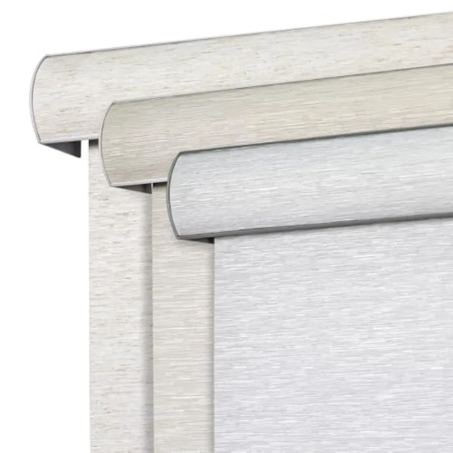 Natural Woven Roller Shades for Indoor Windows, Cordless Blackout Blinds with Curved Valance, Thermal Insulated UV Protection P
Natural Woven Roller Shades for Indoor Windows, Cordless Blackout Blinds with Curved Valance, Thermal Insulated UV Protection P