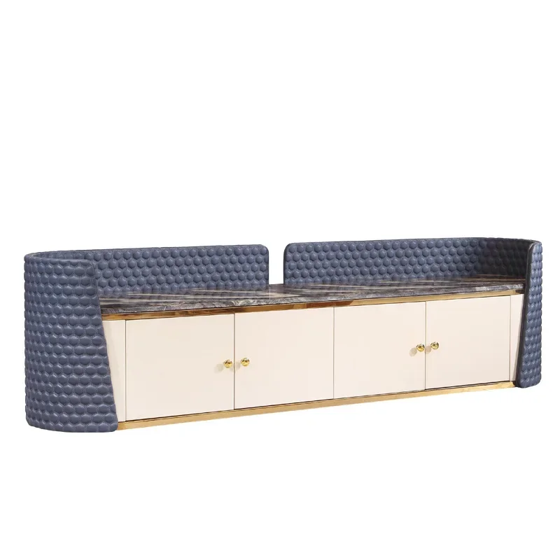 Postmodern simple TV cabinet coffee table combination Italian light luxury living room marble desktop TV cabinet
Postmodern simple TV cabinet coffee table combination Italian light luxury living room marble desktop TV cabinet