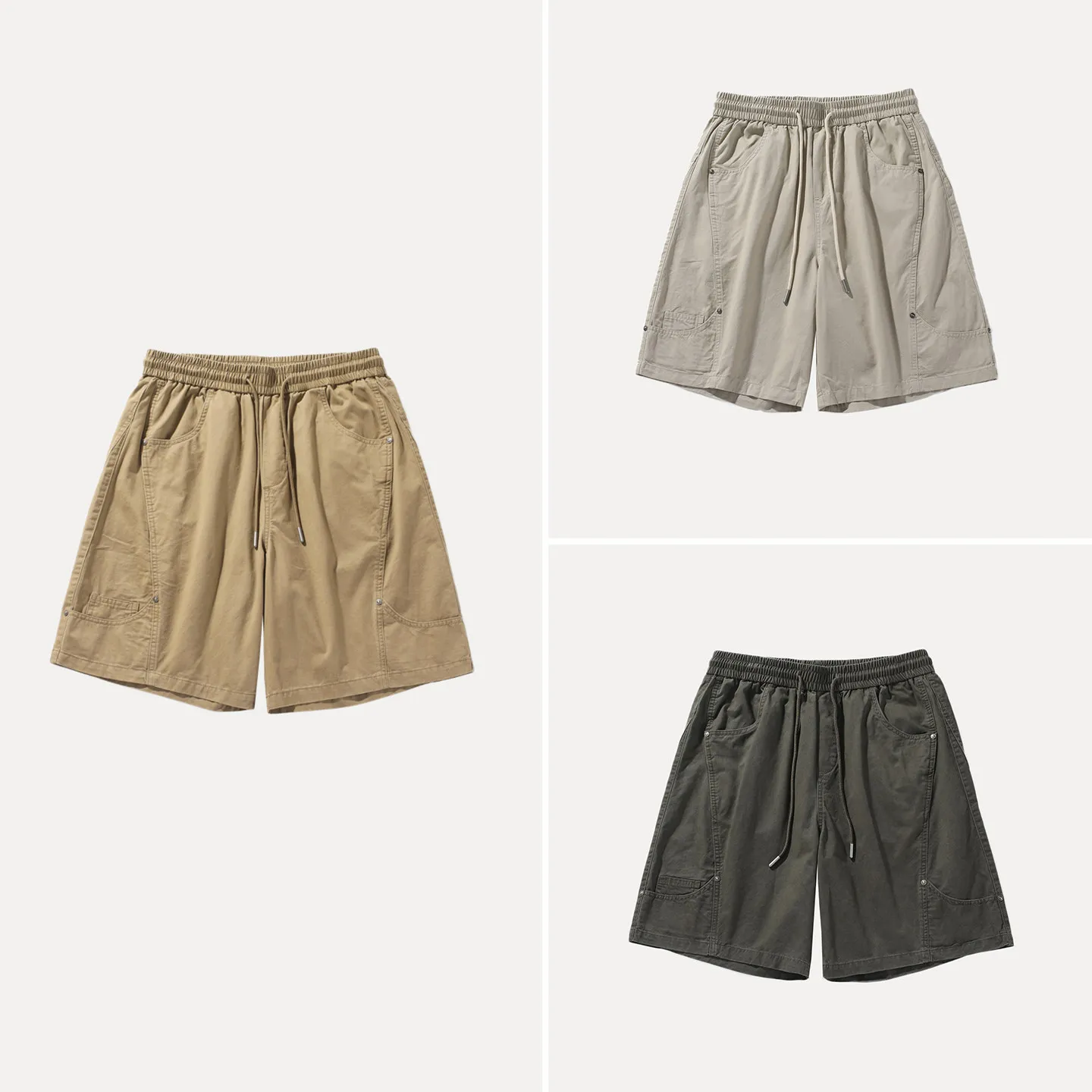 Men's Fashionable Casual Straight Leg Color Design Summer Shorts Trendy Loose Fit Five-Quarter Pants
Men's Fashionable Casual Straight Leg Color Design Summer Shorts Trendy Loose Fit Five-Quarter Pants