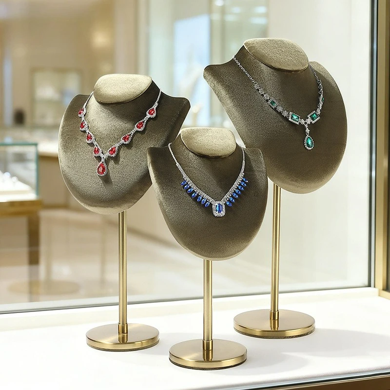 Necklace Pendant Portrait Display Stand Neck Model Vertical Display Jewelry Showcase Detachable
Necklace Pendant Portrait Display Stand Neck Model Vertical Display Jewelry Showcase Detachable